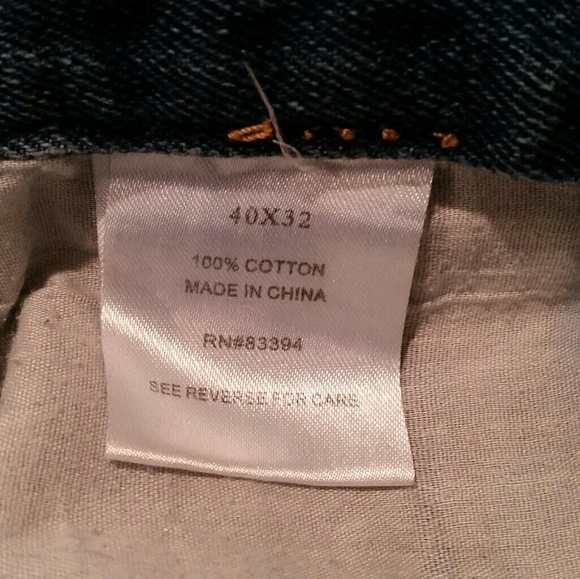 Chisholm Trail Blue jeans - Picture 4 of 4